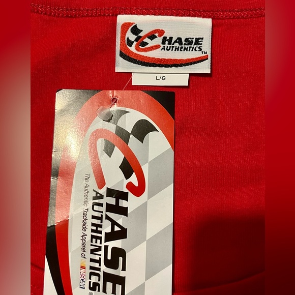 NEW! Bill Elliott NASCAR women’s L 3/4 sleeve Sequin Bling Shirt Size Large red - Picture 6 of 10